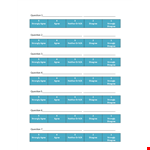 Likert Scale Sample Template example document template