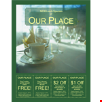 Special Coupons for Lunch - Save Big Today! example document template