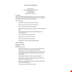 Senior Administrative Assistant Resume example document template