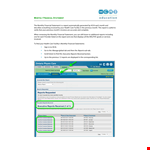 Simple Monthly Income Statement Template - Easy and Comprehensive Financial Analysis Tool example document template