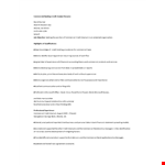 Commercial Banking Credit Analyst Resume example document template