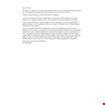 Sub Contractor Resignation Letter example document template