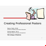 Creative Poster example document template 