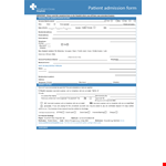 Hospital Admission Letter Template example document template