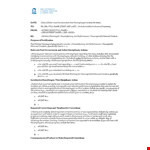 Disciplinary Action: Employee Warning Letter | Active example document template