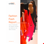 Fashion Marketing Report example document template