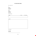 Free Fax Cover Sheet Google Docs Free Fax Cover Sheet Google Docs