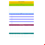 Create your perfect trip with our itinerary planner - Checklists and notes included example document template