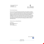 Price Increase Letter for Systems and Customers - Claro and Coning example document template