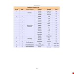 Research Product List Template - Organize and Simplify Your Product Research Process example document template