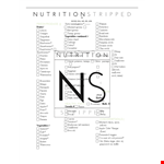 Printable Grocery Shopping List example document template