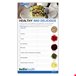 Organize your Potluck with a Whole Foods Offer: Sign Up Sheet example document template