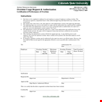 Overtime Usage Request Authorization Form example document template