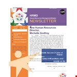 Hrmd Newsletter March example document template