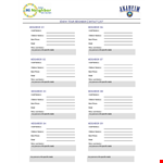 Download Our Free Contact List Template and Keep Track of Your Children, Neighbors, and Adults example document template