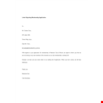 Formal Membership Rejection example document template