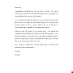Recognition Letter for Years of Important Service example document template 