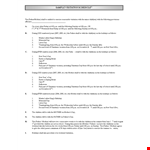 Sample Visitation Schedule Template example document template