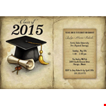 Custom Graduation Invites - Free Templates & Designs example document template 