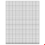 Free Printable Graph Paper Template - Customize and Download PDF example document template