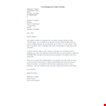 Work Resignation Thank You Letter Example example document template