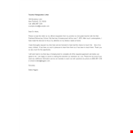 Teacher Resignation Letter Template example document template