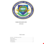 Sample Market Research Results Template Jjbvlmucph example document template