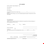 Quit Claim Deed Template for Claim in Michigan County example document template