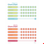Printable Chore Chart for Kids - Organize Household Chores with Ease example document template