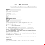 Contract Offer Letter Sample example document template
