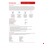 Marketing Fresher Graduate Resume Template | Boost Your Skills | Dayjob | Entry-Level | Birmingham example document template