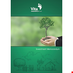 Venture Capital Investment Memo example document template