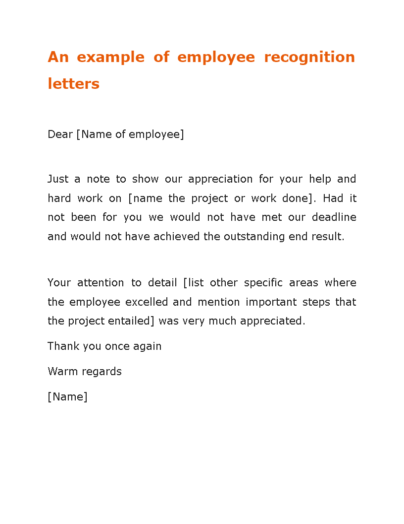 Employee Recognition Letter Awarding Exceptional Project Performance employee-recognition-letter-awarding-exceptional-project-performance