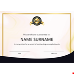 Get Certified as an Employee with Our Employee Certificate Templates example document template