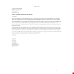 Legal Character Letter Template example document template