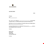 Late Rent Notice Template for Property - Month | Download Now example document template