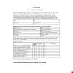 Streamline Your Employee Exit Process with Our Exit Interview Template example document template