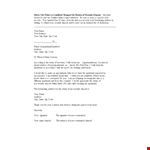 Move Out Notice To Landlord example document template 