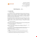 Professional Job Proposal Template | Boost Your Business | Perfect for Consultants example document template