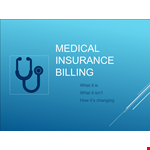 Medical Billing Teaching Program Example PPT example document template