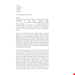 Formal Letter Of Intent To Client example document template