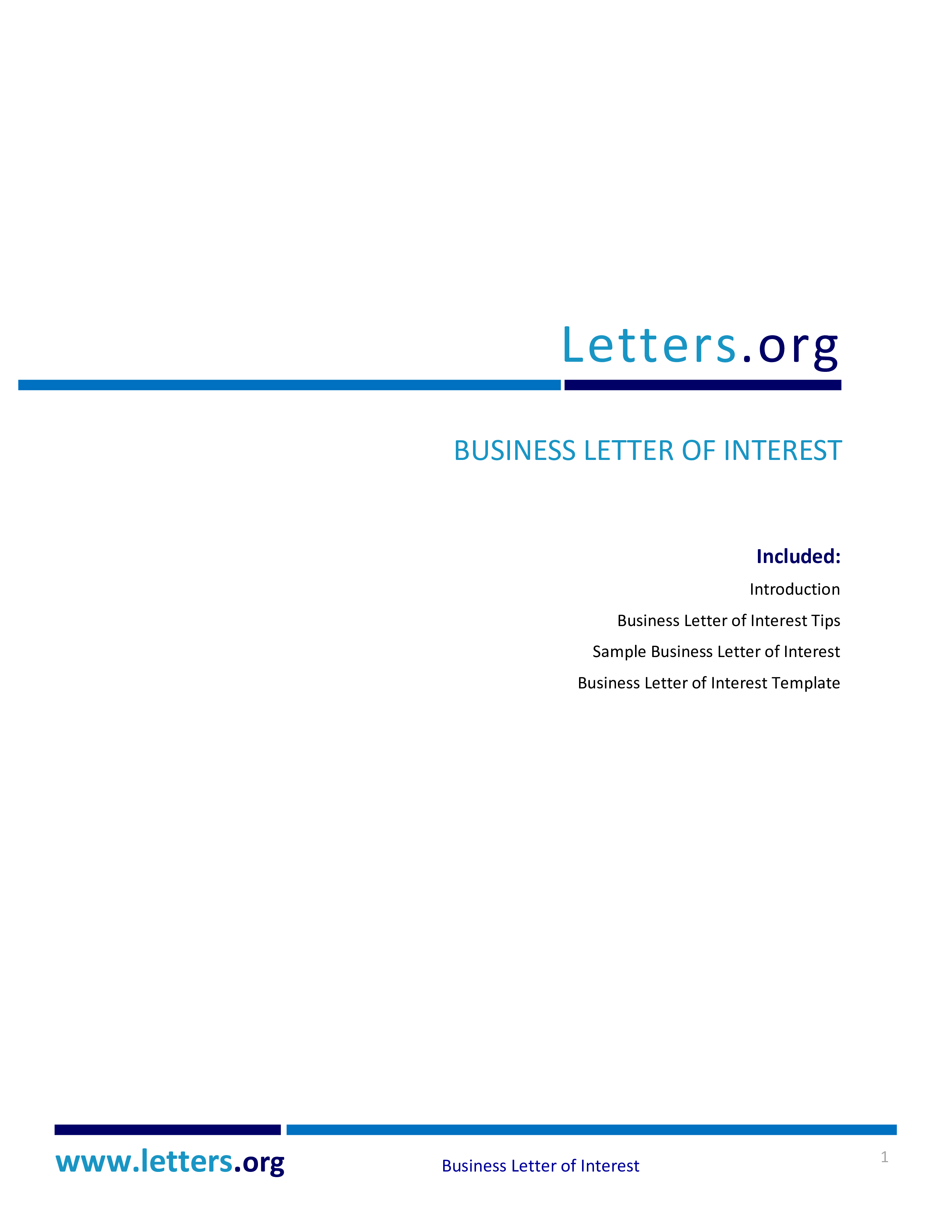 What Is A Letter Of No Interest In Property What Is A Letter Of No Interest In Property