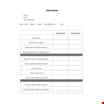 Custom Event Proposal Template for Engaging Speakers & Performers example document template