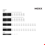 Example Of Kids Chart Template example document template