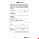 Sole Proprietor Lease Application Form example document template