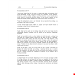 Letter of Recommendation for Engineering Student | Professional Engineer example document template