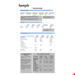 Simple Salary Calculator - Calculate Your Salary based on Current Work Hours example document template