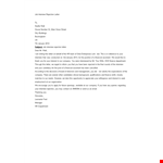 Job Interview Refusal Letter example document template