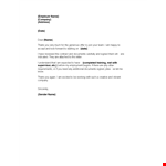 Thank You for the Opportunity | Job Acceptance Letter | Company Documents example document template 