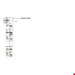 Printable Periodic Table - Free Download & Print example document template